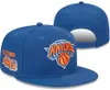 Chapéus de basquete americano "Knicks" Snapback 32 Equipes Finais de designer de luxo Campeões Campeões Casquette Sports Sports Strapback Snap