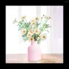 Dekorative Blumen Vase Silikonform Epoxidharz zur Herstellung von Vasen Kristallflaschen Aufbewahrung