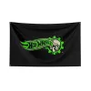 Hot Wheels Car Flag Polyester Digital Printing Racing Banner