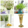 Wazony metalowy wazon urna do kwiatu retro sadzacza vintage aranżacja