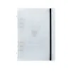 A5 Binder Kpop Photo Album Photocards Cover Photocard Collection Book Korean Frosted Polaroid Loose-Leaf Album Scrapbook