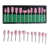 Boxed Nail Drill Bit Kit Metal Polishing slijpkop voor gel nagellak manicure pedicure gereedschap nagel elektrische machine toegang