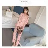 Home Clothing Baju Tidur Ladies Pyjamas Set Women Cute Milk Silk Nightpants&Nightwear Homewear