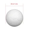6pcs Tischfußball -Foosballs Ersatzball, Mini -Fußball -Tischfußballball, 36 -mm -Tabletop Game Fußball A2UF