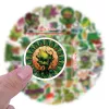 10/60Pcs Little Shop of Horrors Plant Stickers Kawaii Potted Plant DIY Toy Kid Guitar Car Laptop Snowboard Graffiti Sticker