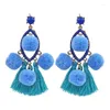 Dangle Earrings 6 Styles Trendy Long Tassel Chain Drop Large Boho Crystal For Women Elegant Jewelry 2024 Trend Wholesale