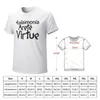 Men's Polos Eudaimonia Arete Virtue | Grunge Vintage Style Ancient Stoic Philosophy Wisdom Motivation Inspiration T-Shirt