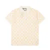 남자 폴로 셔츠 디자이너 폴로 셔츠 남자 패션 포커스 인쇄 뱀 가터 꿀벌 인쇄 패턴 의류 의류 남자 티셔츠 아시아 사이즈