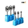 E Typ Point Burr Die Grinder Abrasives Head Borr Milling Carving Bit Tools Tungsten Carbide Rotary File Tools