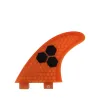 S / M / L TRI FINS UPSURF FCS FINS FINS MULTIFS ORANGE ORANGE FINS FIN