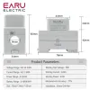 DIN Rail Power Energy Meter Electronic KWh Wattmeter Multifunctionele digitale Volt Amp Ammeter Voltmeter AC Monitor 50-300V 100A