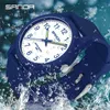 Orologi da donna Fashion Simple Quartz Sport Orologi Giappone Batteria originale Quarzo Orologio da polso da polso da donna Orologi Waterproof Sanda Clock Nuovo stile 240409