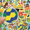 10/50pcs Brasil estilo verão adesivos legais pacote pacote de skate DIY MotionCycle Decals de decoração de decoração de decoração Toys de laptop