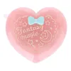 Y04 Folding Hair Brush With Mirror Compact Pocket Size Travel Comb Heart Shaped Gift 240409