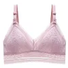 Habille de maternité infirmière soutien-gorge plus taille post-partum sexy en dentelle française allaitement maternité