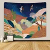 Mountain Tapestry Desert Cactus Tapestry Sunset Clouds Tapestry Psychedelic Tropical Plants Wall Hanging Nature Scenery Tapestry