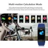 Armbänder QW18T Smart Bracelet Messen Körpertemperatur Herzfrequenz Blutdruck Bluetooth Sportinformationen Erinnerung Wache