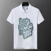 Klassieke herenpolo shirt zomer casual polo mode geborduurd gedrukt poloshirt hoge kwaliteit korte mouwen t-shirt 90159