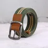 Gürtel Herren Leinwandgürtel Outdoor Tactical Belt Unisex hochwertige Leinwandgürtel für Jeans Männlicher Luxusdesigner Freizeitbänder CEINTURESL240409