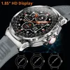 2024 Novo Sports Smart Watch Men 710 Mah Big Battery 400+ Dial Pressão arterial Oxigênio Smartwatch original para Android iOS