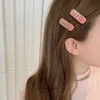 Clips de cheveux Barrettes de créateurs marques Barrettes pour femmes Nouvelles mumui Clip Duckbill Femelle Pony Pony Grab Back Head Coffre Headwear Top OUX7