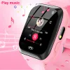 Смотреть новые детские игры Smart Watch Phone Music Play Flashlight 6 игр с 1 ГБ SD Card Smart Wwatch Clock for Boys Girls подарки