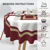 Table Cloth College Of Charleston Cougars Tablecloth 60in Diameter 152cm Wrinkle Resistant Protecting Indoor/Outdoor