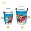 Laundry Bags Heidi Girl Of The Alps Basket Collapsible Cartoon Anime Baby Hamper For Nursery Toys Organizer Storage Bins