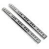 2PCS 17 mm Dusine de zinc glissades à billes Dusineurs de roulement de coureurs de glissades de tiroir armoire Cliant 8/10/11/14 / 16 pouces pour l'armoire