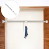 Shower Curtains Clothes Rail Window Curtain Rod Rods Extendable Tension Brackets Adjustable Retractable