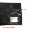 Enceinte 2,5 "SATA HDD SSD Disque du disque Disque Câble Câble Caddy Bracket Cadre pour Lenovo ThinkPad P52 EP520 DC02C00CR10
