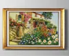 Garden Villa Beauty Cabin Diy Handmade Cross Stitch Needwork Set Broderi målningar räknade tryckta på duk DMC 14CT 11C2099586