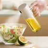 Other Kitchen Dining Bar Glass spray bottle 2 in 1 fine mist nozzle vinegar sauce spray built-in nozzle antiskid handle cooking oil distributor barbecue yq2400408