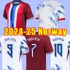 2024 Norwaies Haaland Soccer Jerseys 2025 Noruega Odegaard Berge King Sorloth Camisetas de Futbol Noreg National Team Norge Football Shirt Kid