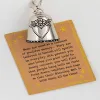 Blessing Bells Greeting Card Friends Are Angels Ornaments Angels On Your Side Silver Bells Crafts Friends Lovers Hanging Pendant