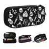 Witchy Essence Cinetto Case Case Boys Gilrs GRIMPA SPAGCHIO HALLOWEEN Spotchy Witch Skull Pencil Pouch Studenti di cartoleria