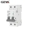 GEYA DC MCB 80A 100A 125A 6KA 2P 500VDC MINI CIRCUIT BREAKER DIN RAIL DC BREAKERS GYM9-125