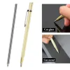 2/5pcs Legierungsschreiber Stift Carbid Sciber Stift Metall Holz Glasfliesen Schneidmarker Bleistift Metallbearbeitung Holzbearbeitungshandwerkzeuge