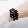 Нарученные часы Стильно простые 2024 Горячие продажи дамы цифровые Quartz es Sport Black Sile Women Clock Gistes240409