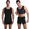 Ceinture mincerante des hommes body shaper gilet gym top sweat shappers sweet hommes instantanément hot lina effet slim fitness gilet women workout shirt shirt corset 240409