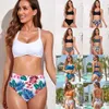 New Bikini Swimsuit Instagram Style Womens Sexy Split Swimsuit Set Bikini2024