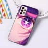 Anime Oshi No KO AI Téléphone Case pour Samsung A91 A81 A73 A72 A71 A30S A20 A12 A13 A52 A53 4G 5G Black Soft Phone Cover Funda