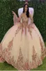 2021 Quinceanera Dresses Puffy Skirt Beaded Rhinetones甘い16ドレスガウンプラスサイズカスタムメイドドレス2360728