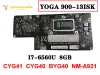 Motherboard Original for Lenovo YOGA 90013ISK YOGA900 Laptop motherboard I76560U 8GB CYG41 CYG40 BYG40 NMA921 tested good free shipp