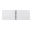 White Binder A4 School Binders Middle Loose Leaf File Notebook Cover Blinder Plastic