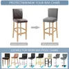 Chair Covers Bar Stool Stretch Washable Removable High Cover Counter Slipcover Protector For Short Back Pub Chai