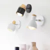 Nordic Simple Asle Mur Mur Creative Ins Modern Mur Murce pour chambre à coucher Light Lighting Head Night Light