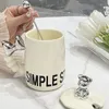 Tazas de Navidad Estética de té El Centro de la oficina Luxury Nordic Beer Mujeres Copa Becher Bechware