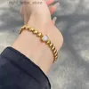 Bangle 14k Gold Heart Bracelet 100% True 925 СВЕТОВЫЙ СВЕДНЫЙ СВЕДЕНИЙ СВЕДЕНИЙ БРАКЛ для женских ювелирных украшений для женской невесты YQ240409