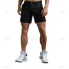 Mashire da polo da uomo cortometraggi che corre in jogging fitness corse allenamenti leggings pantaloni atletici a secco rapido a secco